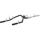 MagnaFlow SYS Cat-Back 3.5in Black Dual Split Rear Tips 10-13 Chevy Silverado / GMC Sierra 5.3L - mag15362