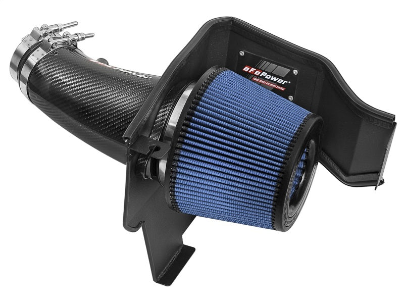 aFe MagnumFORCE Carbon Fiber Intake Stage-2 Pro 5R 11-17 Dodge Challenger/Charger SRT-8 V8 6.4L - afe54-12172-C