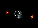 ANZO 2004-2007 Mitsubishi Lancer Projector Headlights w/ Halo Black (CCFL) - anz121102