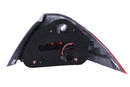 ANZO 2006-2007 Honda Accord Taillights Red/Clear - anz221143