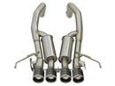 aFe MACHForce XP 3in -2 1/2in Axle Back SS Exhaust w/Carbon Fiber Tips 14-17 Chevy Corvette V8 6.2L - afe49-34056-C