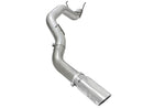 aFe MACHForce XP 5in DPF-Back SS Exht Dodge RAM 13-14 6.7L (td) Mega Cab w/ Polished Tip - afe49-42039-P