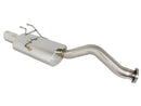 aFe Takeda Exhaust 304SS Axle-Back w/ Polished Tip 12-15 Honda Civic L4 1.8L - afe49-36603