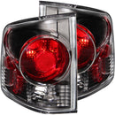 ANZO 1995-2005 Chevrolet S-10 Taillights Black 3D Style - anz211034