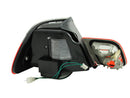 ANZO 2000-2003 BMW 3 Series E46 LED Taillights Red Clear 4pc - anz321185