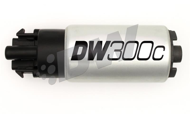 DeatschWerks 340lph DW300C Compact Fuel Pump w/ 04+ Lotus Elise/Exige Set Up Kit (w/ Mounting Clips) - dw9-309-1006