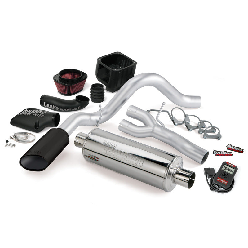 Banks Power 99-02 Chevy 4.8-5.3L ECSB Stinger System - SS Single Exhaust w/ Black Tip - gbe48030-B