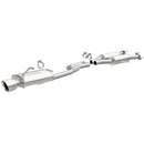 MagnaFlow Cat-Back SS 2.5 Straight PS Rear Exit 4.5in Tip 14-15 Jeep Grand Cherokee Exc. Summit Ed. - mag19190