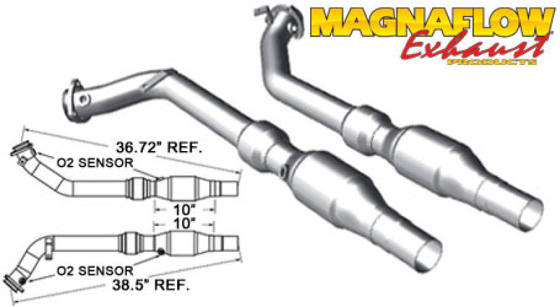 MagnaFlow Conv DF 06 Audi RS4 4.2L V8 both - mag16425