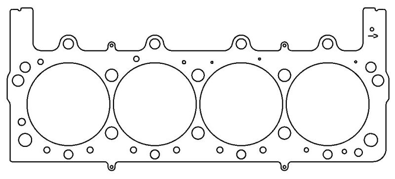 Cometic Ford 460 Pro Stock 4.685in Bore .051 inch MLS-RH A500 Block Head Gasket - cgC5730-051