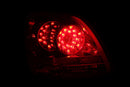 ANZO 1998-2005 Lexus Gs300 LED Taillights Red/Clear - anz321101