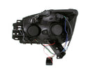 ANZO 2004-2007 Nissan Armada Projector Headlights w/ Halo Chrome (CCFL) - anz111094