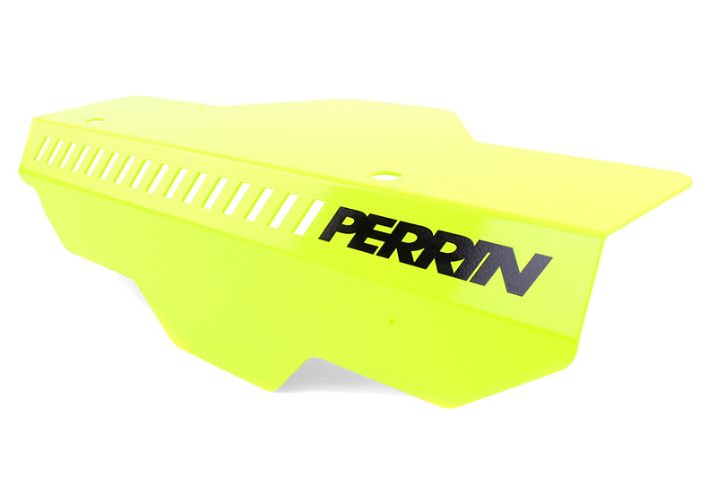 Perrin Subaru Neon Yellow Pulley Cover - paPSP-ENG-150NY