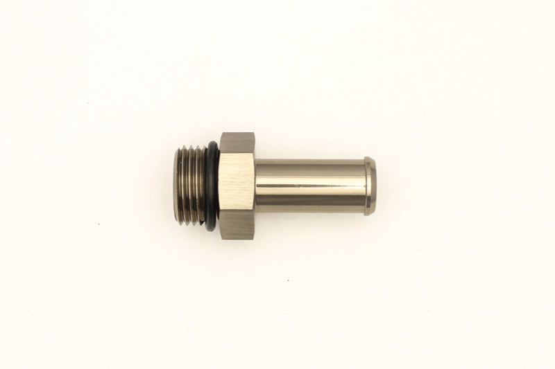 DeatschWerks 8AN ORB Male To 1/2in Barb Fitting (Single Barb - Incl O-Ring) - dw6-02-0508
