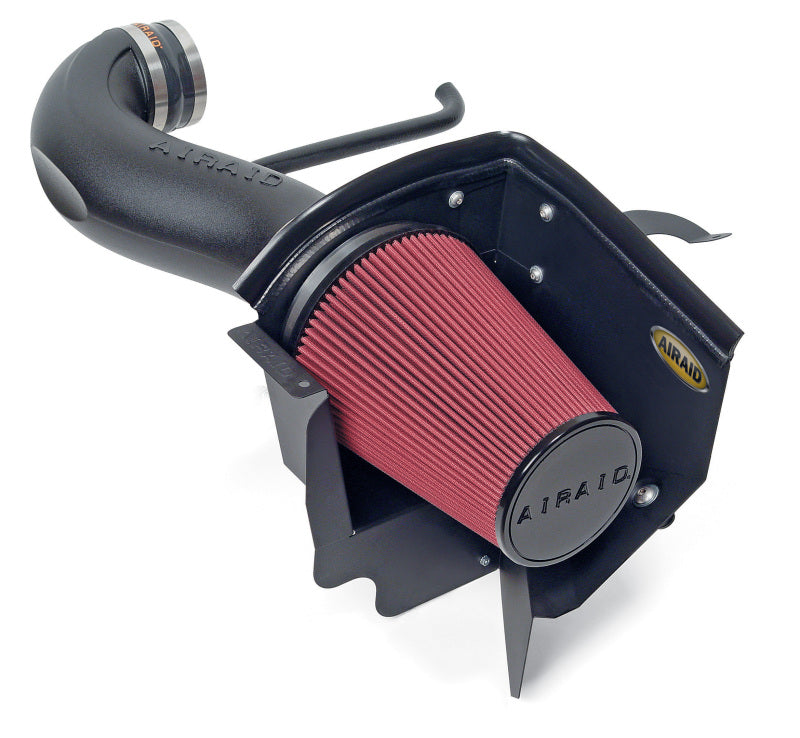 Airaid 06-10 Charger / 05-08 Magnum 5.7/6.1L Hemi CAD Intake System w/ Tube (Dry / Red Media) - air351-199