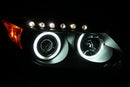 ANZO 2005-2010 Scion Tc Projector Headlights w/ Halo Black (CCFL) - anz121119