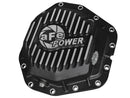 aFe Power Rear Diff Cover Black w/Machined Fins 17 Ford F-350/F-450 6.7L (td) Dana M300-14 (Dually) - afe46-70382