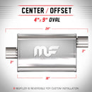 MagnaFlow Muffler Mag SS 18X4X9 3 O/C - mag11259