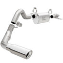 MagnaFlow Cat-Back, SS, 2.5/3in, Single Psgr Side Polished 4in Tip 2015 Ford F150 2.7L V6T Ext Cab - mag19052