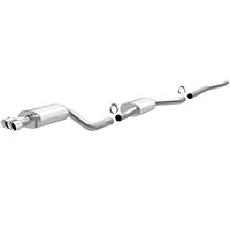 MagnaFlow 98-01 Audi A4 Quattro 1.8L Turbocharged AWD Dual Rear Exit SS Catback Performance Exhaust - mag16494