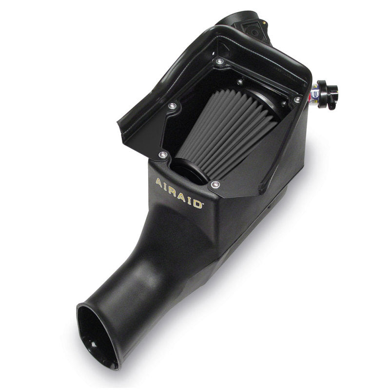 Airaid 03-07 Ford Power Stroke 6.0L Diesel MXP Intake System w/ Tube (Dry / Black Media) - air402-131-1