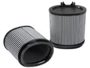 aFe MagnumFLOW OE Replacement Pro DRY S Air Filters 09-12 Porsche 911 (977.2) H6 3.6L/3.8L - afe11-10126