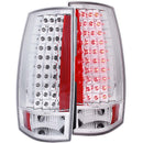 ANZO 2007-2014 Chevrolet Suburban LED Taillights Red/Clear G4 - anz311141
