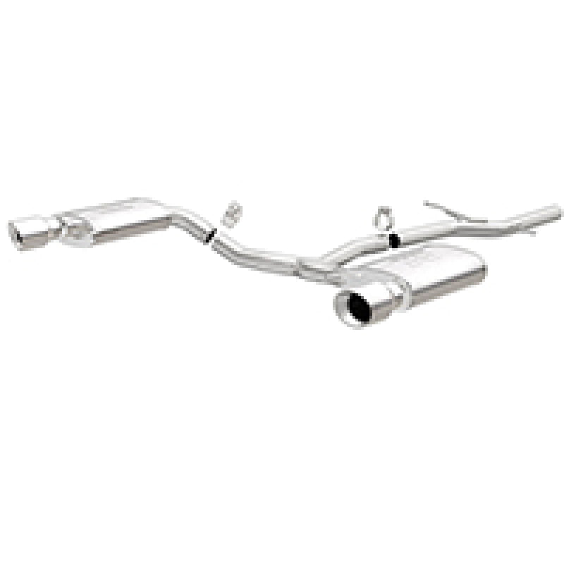 Magnaflow 2015 Audi Allroad 2.0L Touring Dual Spilt Rear Exit 2.5in 4in Tip SS C/B Perf Exhaust - mag15369