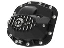 aFe Pro Series Front Differential Cover Black 2018+ Jeep Wrangler (JL) V6 3.6L (Dana M186) - afe46-71010B