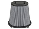 aFe Quantum Pro DRY S Air Filter Flat Top - 5in Flange x 9in Height - afe21-90098