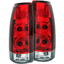 ANZO 1999-2000 Cadillac Escalade Taillights Red/Clear - New Gen - anz211140