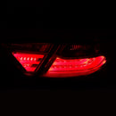 ANZO 2015-2016 Toyota Camry LED Taillights Red/Clear - anz321335