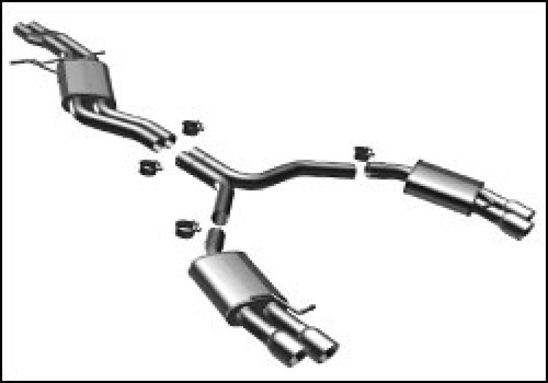 MagnaFlow SYS C/B 09 Audi S5 4.2L V8 Coupe - mag16598