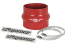 aFe Magnum FORCE CAI Univ. Silicone Coupling Kit (3.75in. ID to 3.5in. ID) Straight Reducer - Red - afe59-00061