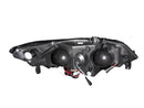 ANZO 2006-2011 Honda Civic Projector Headlights w/ Halo Chrome (CCFL) - anz121061