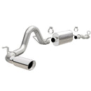 MagnaFlow Cat-Back 2016 Toyota Tacoma 3.5L V6 SS 3in Single Pass Side Exit Rear 4in Tip - mag19291