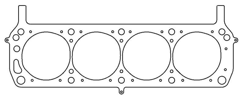 Cometic Ford SVO 302/351 4.180 inch Bore .040 Inch MLS Left Side Headgasket - cgC5364-040