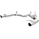 MagnaFlow Axle Back, SS, 3in, Competition, Dual Split Polished 4.5in Tip 2015 Ford Mustang GT V8 5.0 - mag19103