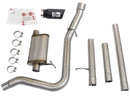 aFe MACHForce XP Exhaust 3in-3.5in SS Single Side Ext CB w/ Black Tip 99-04 Ford F150 V8 5.4L/6.8L - afe49-43076-B