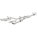 MagnaFlow Cat-Back, SS, 2.5in, Quad Split Rear 3.5in Tip 2015 Dodge Challenger R/T 5.7L - mag19209