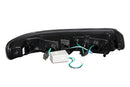 ANZO 1999-2002 Chevrolet Silverado 1500 LED Parking Lights Chrome w/ Amber Reflector - anz511054
