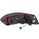 ANZO 2010-2013 Mercedes Benz E Class W212 LED Taillights Red/Clear - anz321331