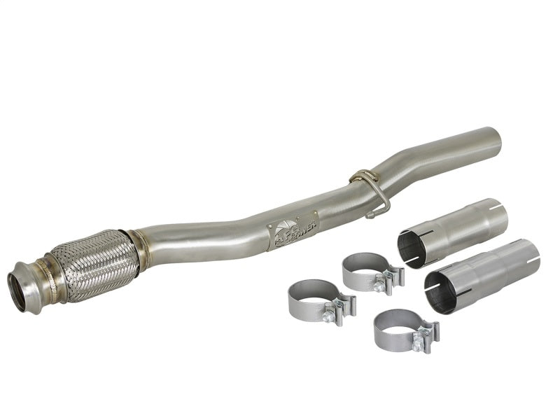 aFe Twisted Steel 2.5in Race Pipe 07-13 Mini Cooper S (R56) L4-1.6L (t) N18 - afe48-36319-RN