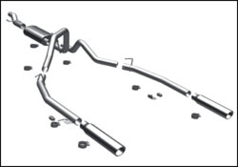 MagnaFlow SYS C/B 09 F-150 SC/SB dual split - mag16519