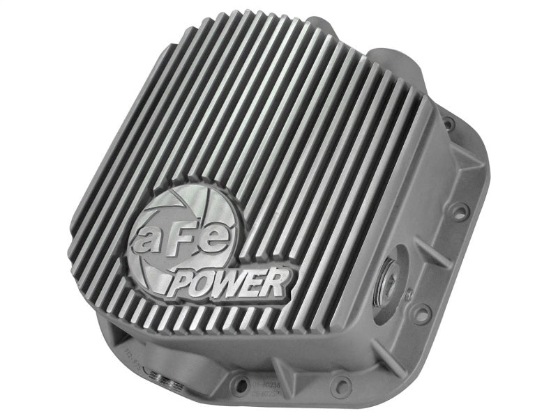 afe Rear Differential Cover (Raw; Street Series); Ford F-150 97-15 V6-3.5L (tt); 12 Bolt-9.75in - afe46-70150