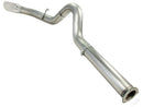 aFe MACHForce XP 5in DPF-Back Stainless Steel Exh Sys, polished tip,Ford Diesel Trucks 11-14 V8-6.7L - afe49-43055-P