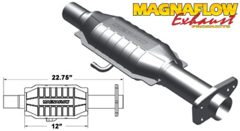 MagnaFlow Conv GM 22.75X6.5X4 2.25/2.25 - mag23447