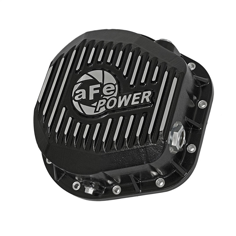 aFe Power Cover Diff Rear Machined COV Diff R Ford Diesel Trucks 86-11 V8-6.4/6.7L (td) Machined - afe46-70022