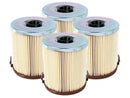 aFe Pro GUARD D2 Fuel Filter 94-97 Ford Diesel Trucks V8 7.3L (td-di) (4 Pack) - afe44-FF009-MB