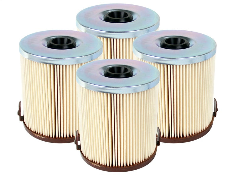 aFe Pro GUARD D2 Fuel Filter 94-97 Ford Diesel Trucks V8 7.3L (td-di) (4 Pack) - afe44-FF009-MB